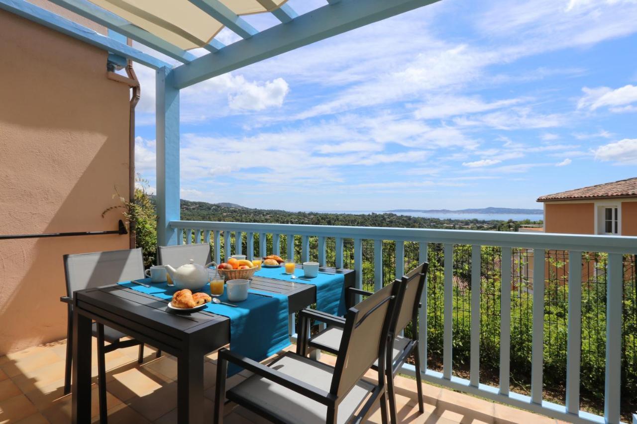 Les Restanques Du Golfe De Saint-Tropez - Pivoine 1040 - Vue Mer Panoramique Grimaud Εξωτερικό φωτογραφία